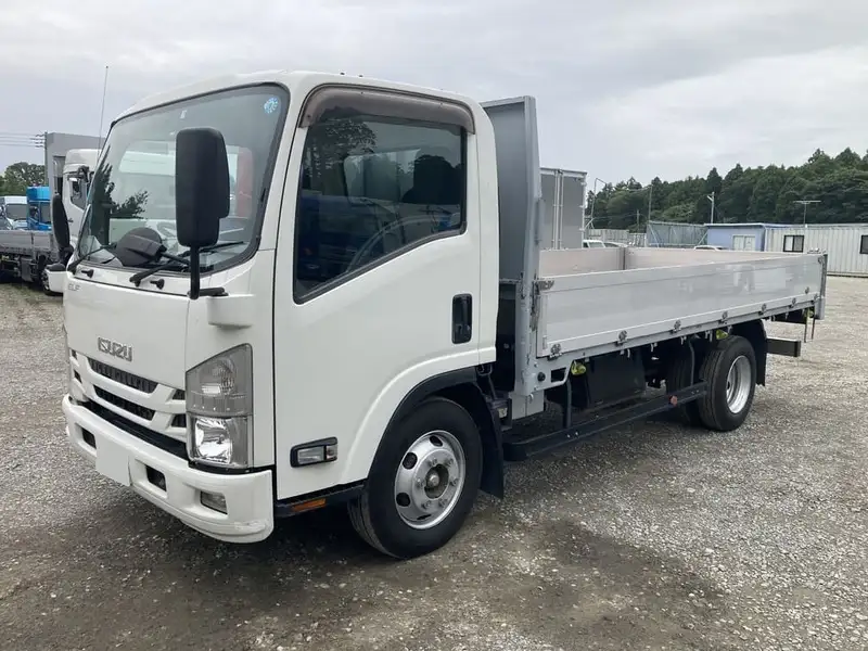 平成30年04月中古小型平ボディいすゞエルフの画像1