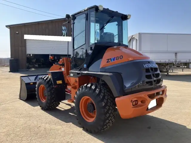 【車検:令和7年10月迄】令和5年 日立 ZW80 タイヤショベル アワー:154.4h 距離:807km 1,2㎥バケットの画像7