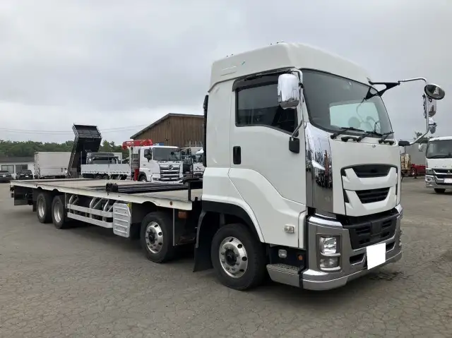 平成30年09月中古大型平ボディいすゞギガの画像3