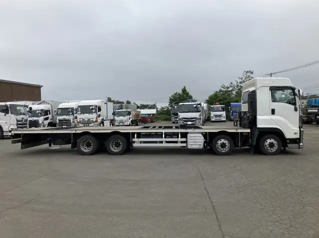 平成30年09月中古大型平ボディいすゞギガの画像4