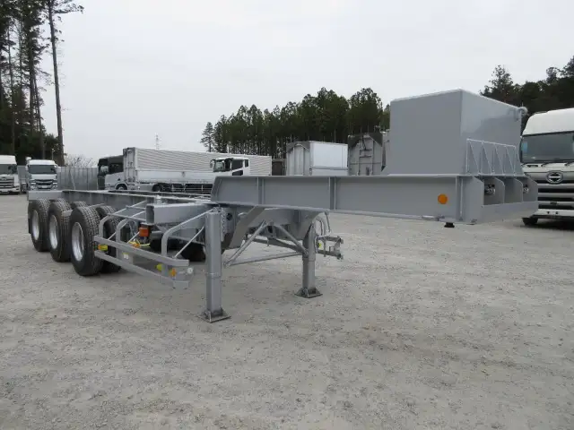 中古その他コンテナシャーシー日本フルハーフの画像3