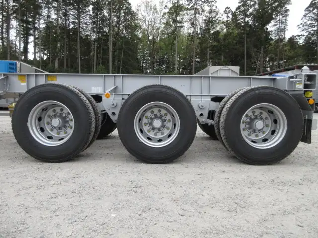 中古その他コンテナシャーシー日本フルハーフの画像26