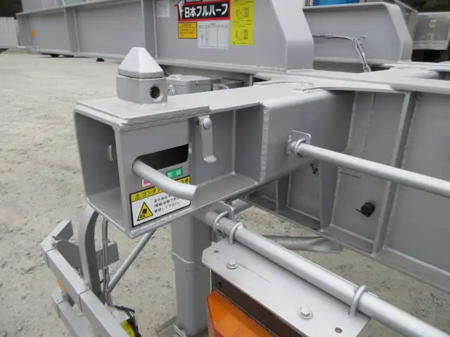 中古その他コンテナシャーシー日本フルハーフの画像36