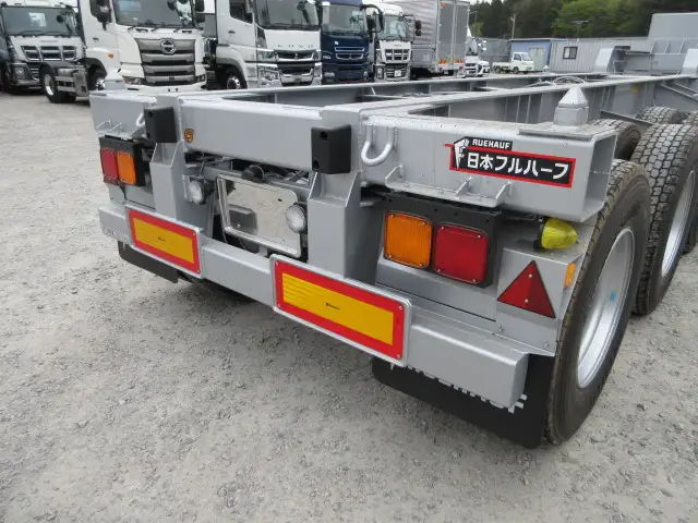中古その他コンテナシャーシー日本フルハーフの画像39
