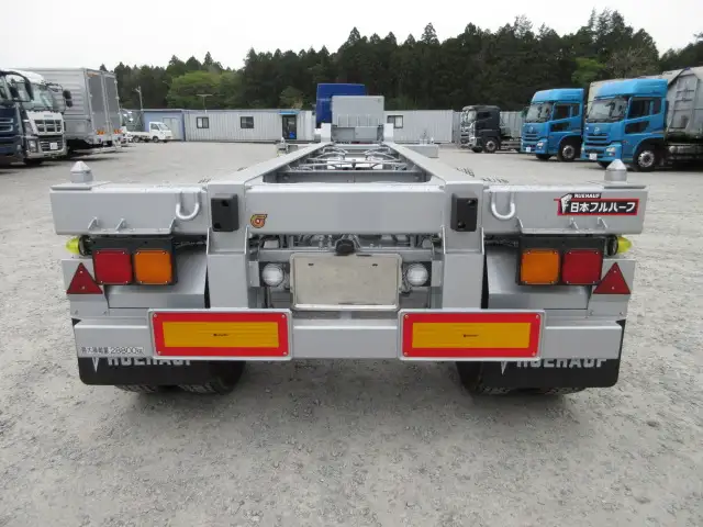 中古その他コンテナシャーシー日本フルハーフの画像6