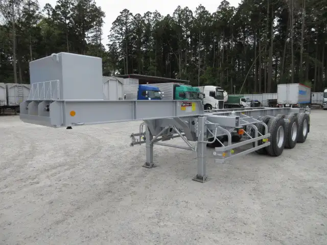 中古その他コンテナシャーシー日本フルハーフの画像1