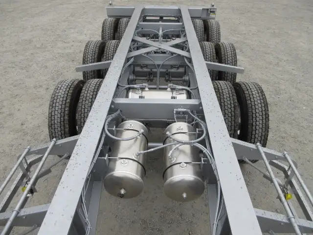 中古その他コンテナシャーシー日本フルハーフの画像22