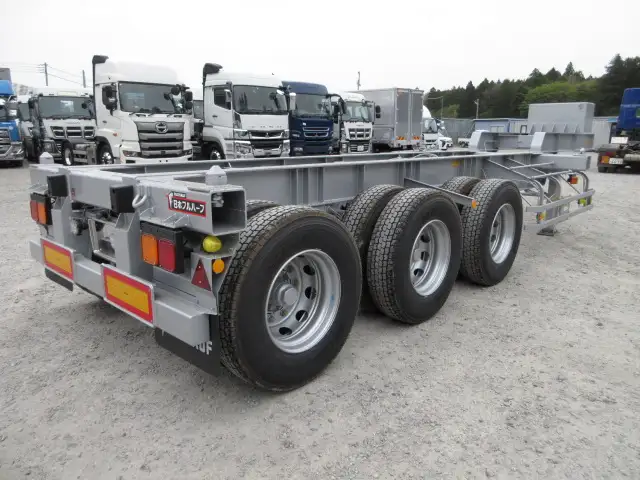 中古その他コンテナシャーシー日本フルハーフの画像5