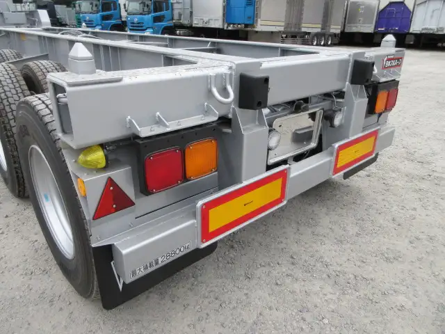中古その他コンテナシャーシー日本フルハーフの画像41