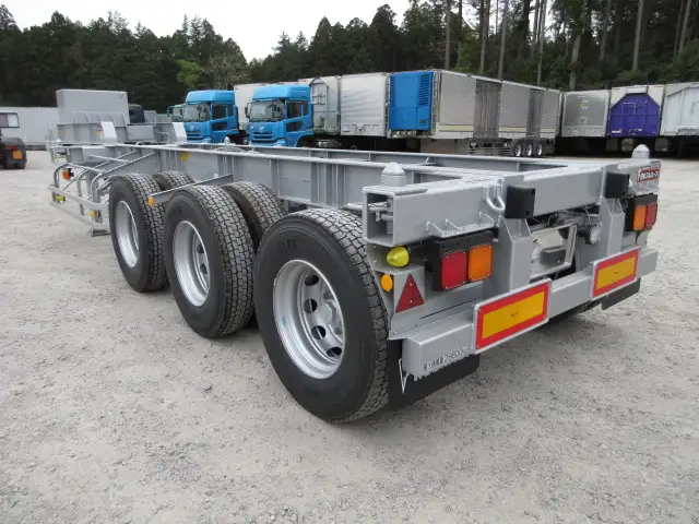 中古その他コンテナシャーシー日本フルハーフの画像7