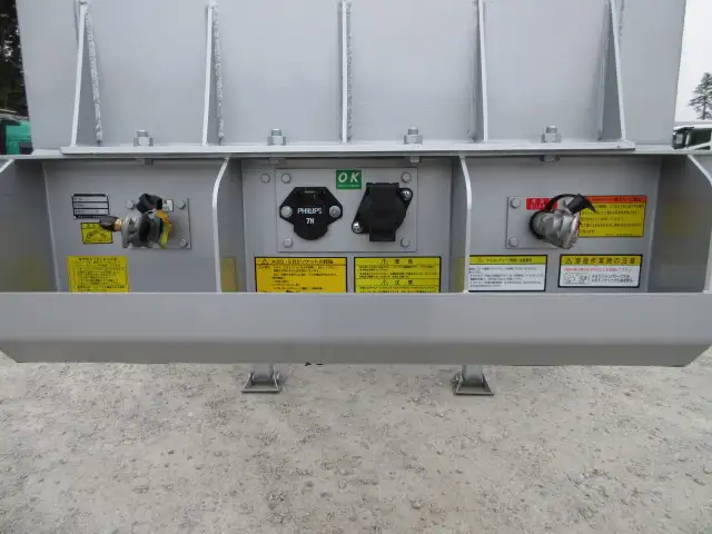 中古その他コンテナシャーシー日本フルハーフの画像9