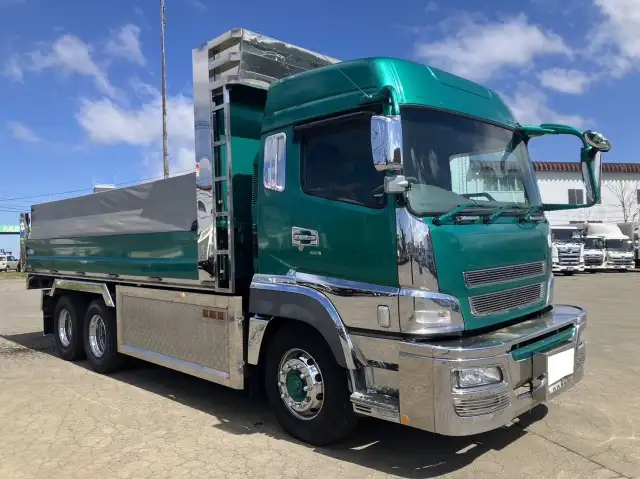 平成26年11月中古大型ダンプ三菱ふそうスーパーグレートの画像3