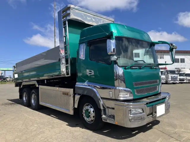 平成26年11月中古大型ダンプ三菱ふそうスーパーグレートの画像9