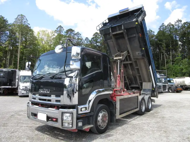 平成26年09月中古増トンダンプいすゞフォワードの画像1
