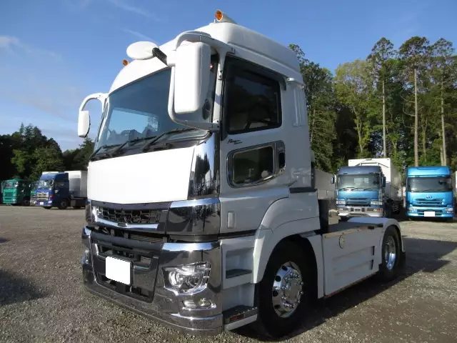 令和01年/平成31年12月中古大型トラクタヘッド三菱ふそうスーパーグレートの画像1