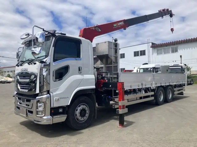 令和02年02月中古大型クレーン付いすゞギガの画像9