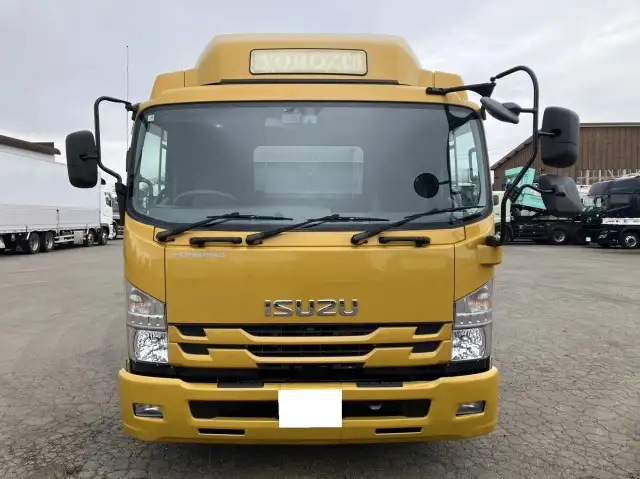 令和2年 いすゞ 4tアルミ平 62ワイド ベッド付き 床:木 積載:3,150㎏ 距離:38万㎞の画像2