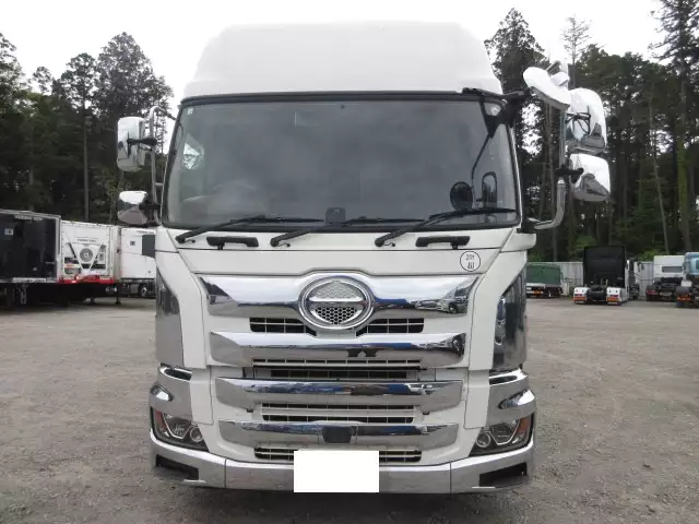 車検付(R7.4)平成30年 日野 低床4軸ウィング 380馬力 MT 積載:13,900kg リターダー バックモニター ETC2.0の画像2