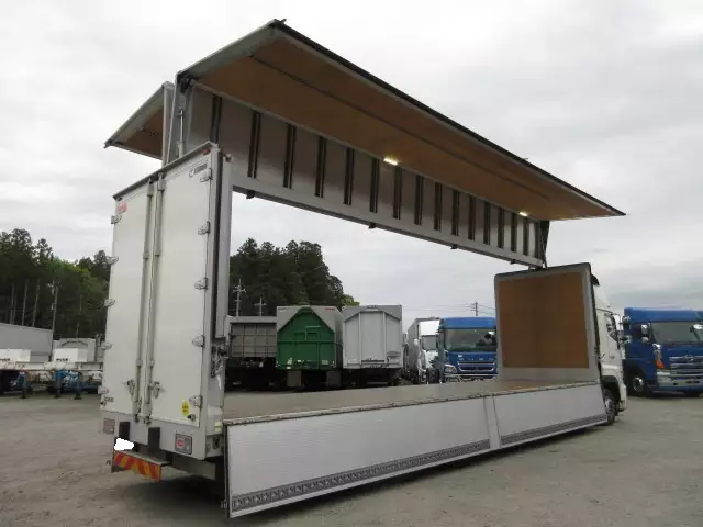 車検付(R7.4)平成30年 日野 低床4軸ウィング 380馬力 MT 積載:13,900kg リターダー バックモニター ETC2.0の画像29