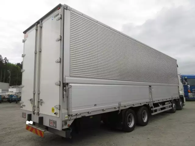 車検付(R7.4)平成30年 日野 低床4軸ウィング 380馬力 MT 積載:13,900kg リターダー バックモニター ETC2.0の画像5