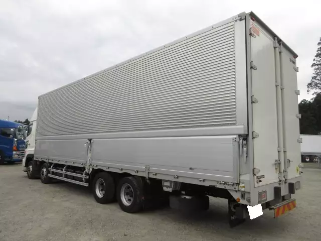 車検付(R7.4)平成30年 日野 低床4軸ウィング 380馬力 MT 積載:13,900kg リターダー バックモニター ETC2.0の画像7