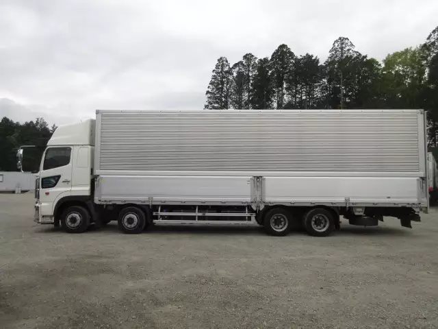 車検付(R7.4)平成30年 日野 低床4軸ウィング 380馬力 MT 積載:13,900kg リターダー バックモニター ETC2.0の画像8