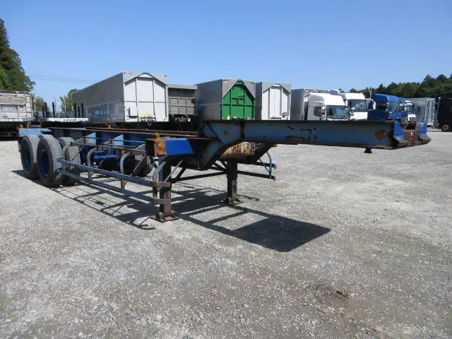 平成03年12月中古その他コンテナシャーシー日本フルハーフの画像3