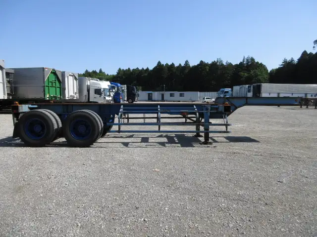 平成03年12月中古その他コンテナシャーシー日本フルハーフの画像4