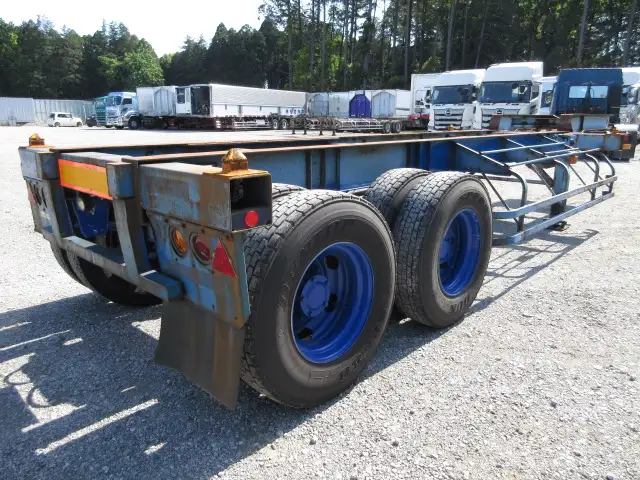 平成03年12月中古その他コンテナシャーシー日本フルハーフの画像5