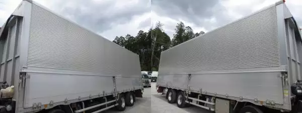 低走行!! 車検付(R6.6)平成30年 UD 低床4軸ウィング 390馬力 AT 積載:13,600kg バックモニター ETC2.0 ナビの画像25