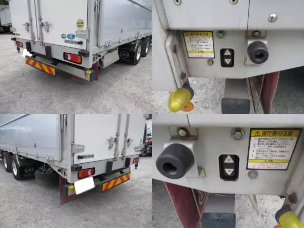 低走行!! 車検付(R6.6)平成30年 UD 低床4軸ウィング 390馬力 AT 積載:13,600kg バックモニター ETC2.0 ナビの画像26
