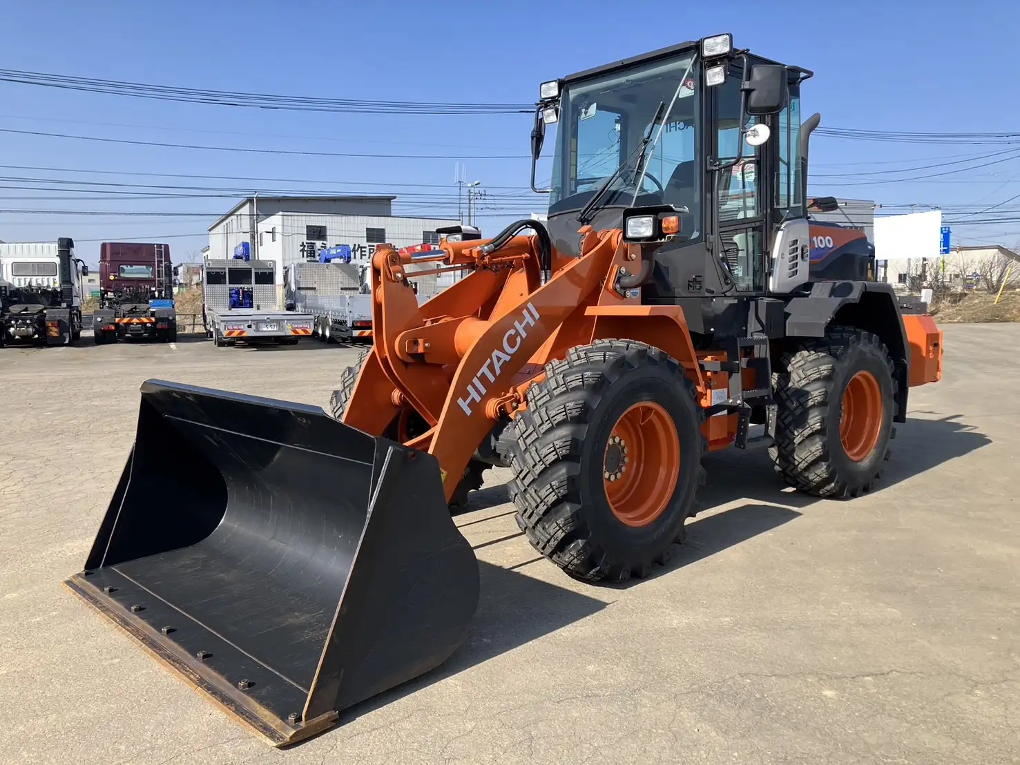 ☆車検付き(R7.12.6)☆ 令和3年 日立 ZW100-6 タイヤショベル 1439.4h 距離:7,149㎞ スパイクタイヤ バケツのみの画像1