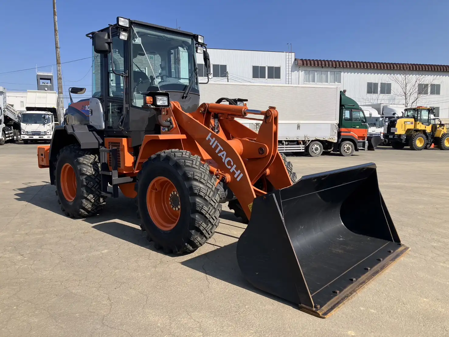 ☆車検付き(R7.12.6)☆ 令和3年 日立 ZW100-6 タイヤショベル 1439.4h 距離:7,149㎞ スパイクタイヤ バケツのみの画像3