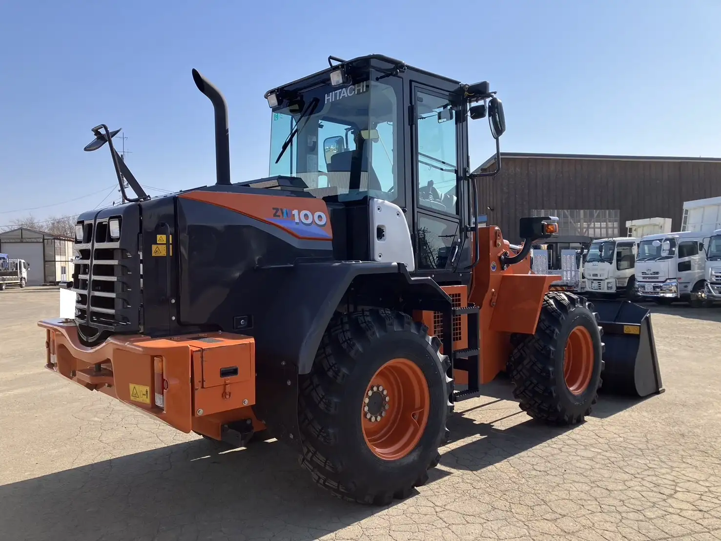 ☆車検付き(R7.12.6)☆ 令和3年 日立 ZW100-6 タイヤショベル 1439.4h 距離:7,149㎞ スパイクタイヤ バケツのみの画像5