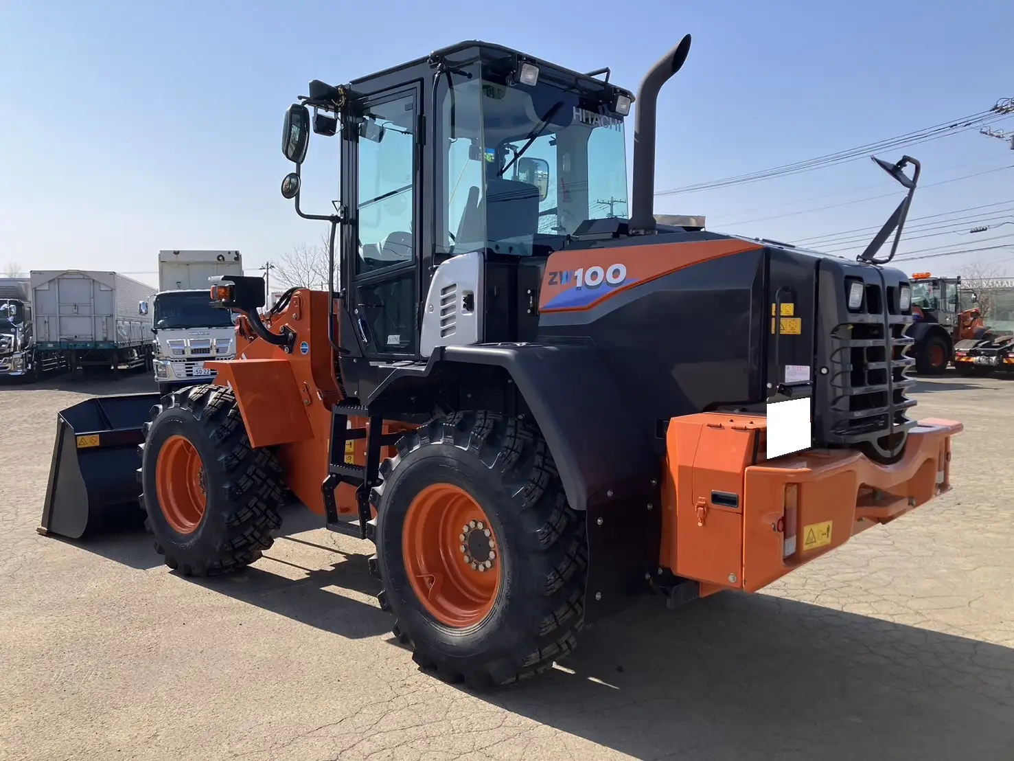 ☆車検付き(R7.12.6)☆ 令和3年 日立 ZW100-6 タイヤショベル 1439.4h 距離:7,149㎞ スパイクタイヤ バケツのみの画像7