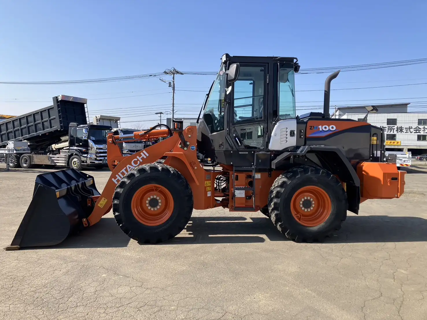 ☆車検付き(R7.12.6)☆ 令和3年 日立 ZW100-6 タイヤショベル 1439.4h 距離:7,149㎞ スパイクタイヤ バケツのみの画像8