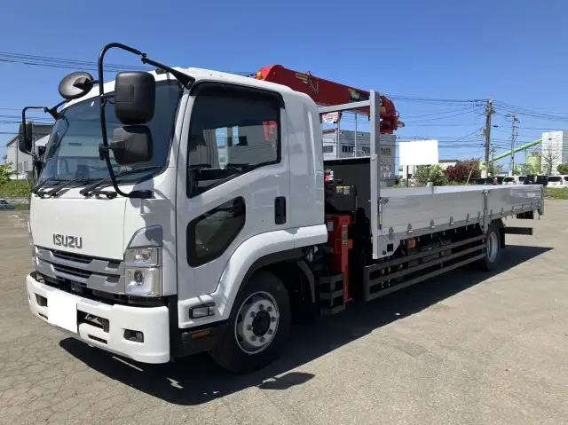 令和04年08月中古増トンクレーン付いすゞフォワードの画像1