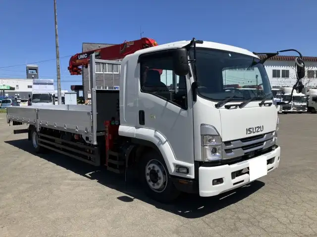 令和04年08月中古増トンクレーン付いすゞフォワードの画像3