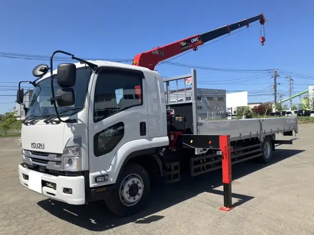 令和04年08月中古増トンクレーン付いすゞフォワードの画像10