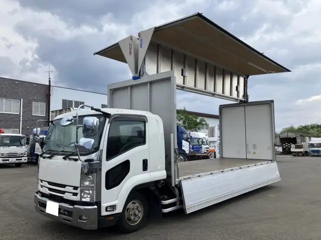 令和02年10月中古中型アルミバン・ウィングいすゞフォワードの画像10