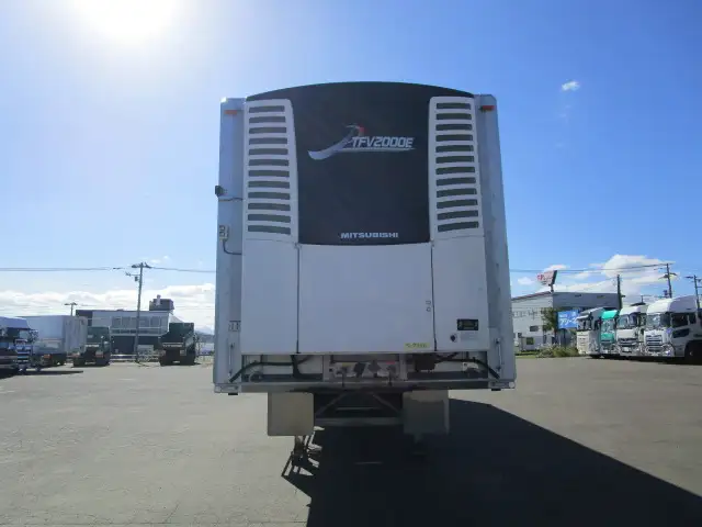 車検:令和8年6月24まで 令和6年 トレクス 13M3軸冷凍バントレーラー リフトアクスル 積載:25,900kg 第五輪:10,340㎏以上の画像2