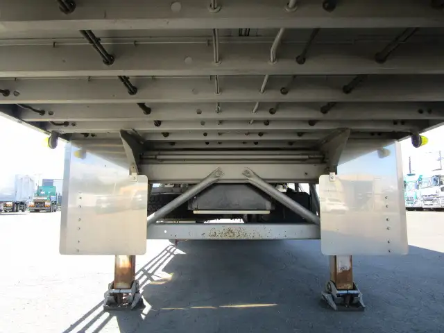 車検:令和8年6月24まで 令和6年 トレクス 13M3軸冷凍バントレーラー リフトアクスル 積載:25,900kg 第五輪:10,340㎏以上の画像12