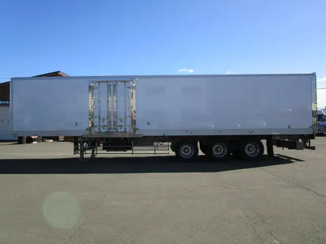 車検:令和8年6月24まで 令和6年 トレクス 13M3軸冷凍バントレーラー リフトアクスル 積載:25,900kg 第五輪:10,340㎏以上の画像8