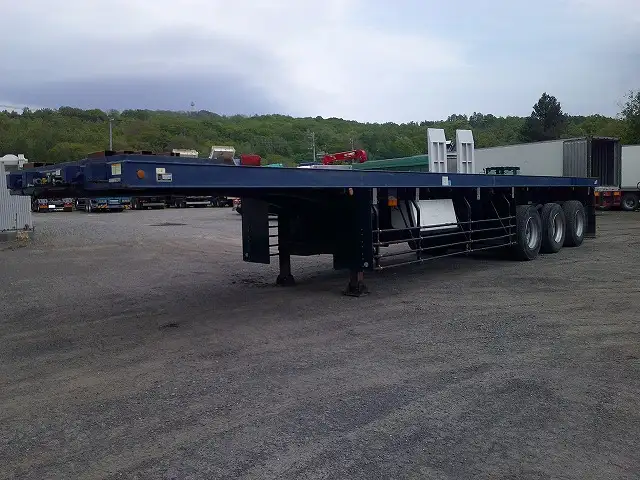 平成29年03月中古小型アオリ付トレーラー・フラットトレーラートレクストレクスの画像1