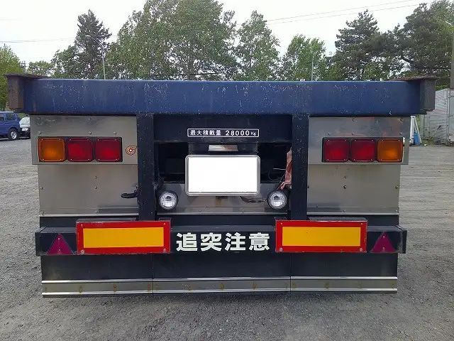 平成29年03月中古小型アオリ付トレーラー・フラットトレーラートレクストレクスの画像6