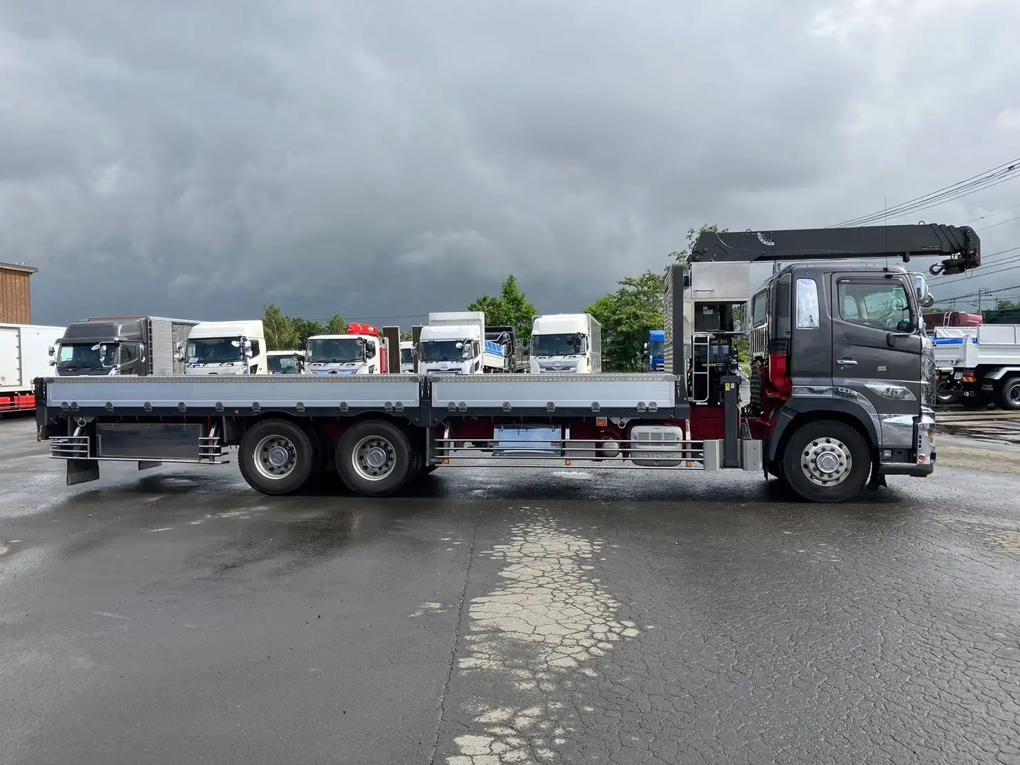 令和02年06月中古大型クレーン付日野プロフィアの画像4