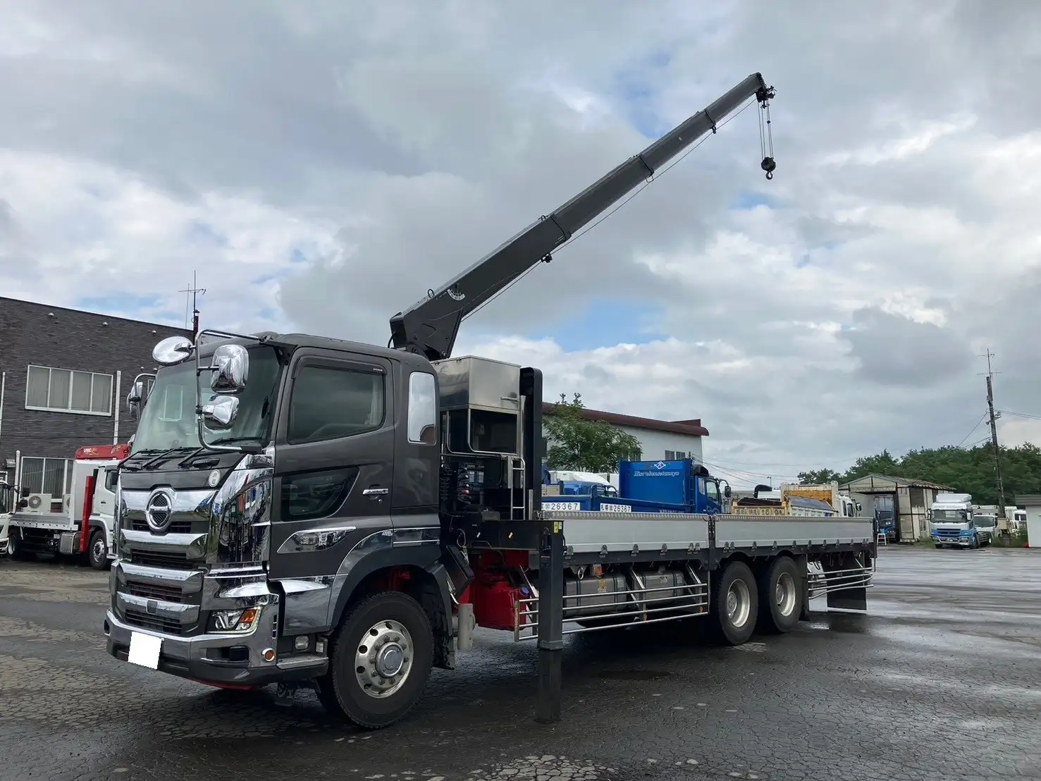 令和02年06月中古大型クレーン付日野プロフィアの画像9