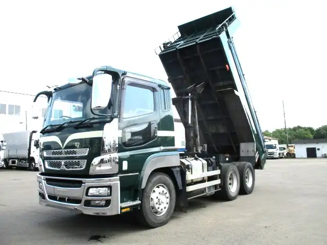 平成25年01月中古大型ダンプ三菱ふそうスーパーグレートの画像17