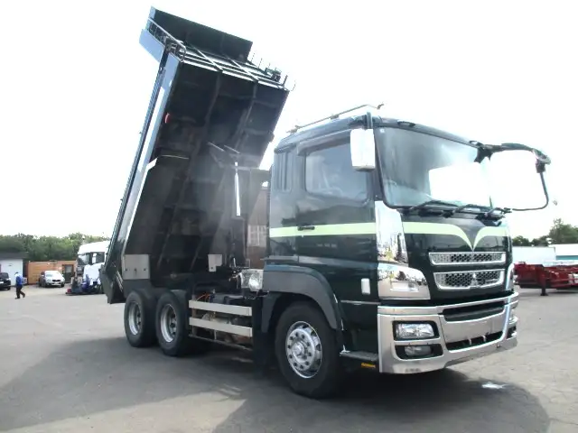 平成25年01月中古大型ダンプ三菱ふそうスーパーグレートの画像18