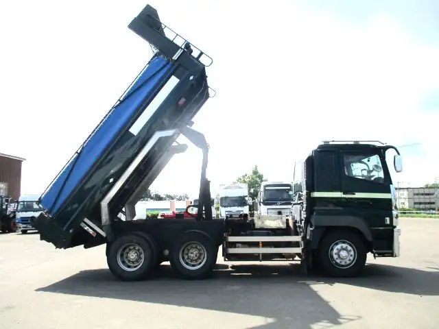 平成25年01月中古大型ダンプ三菱ふそうスーパーグレートの画像19